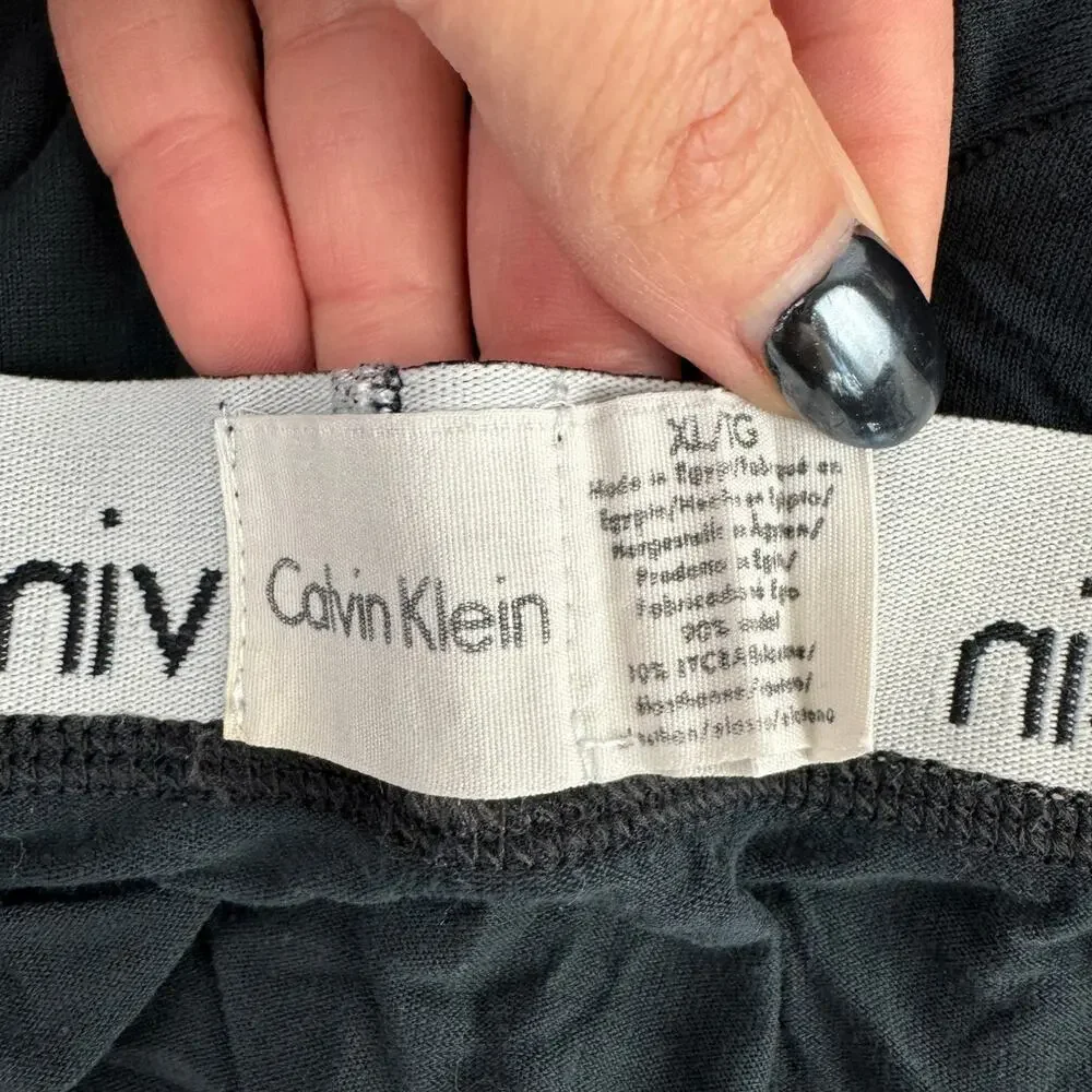 Calvin Klein Black Cotton/Lycra Modal Boxer Brief 6